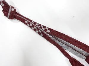 正絹　撚り房　夏手組帯締め